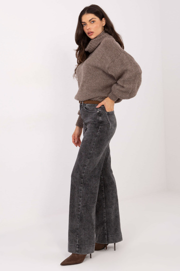 Tmavě šedé džíny 2