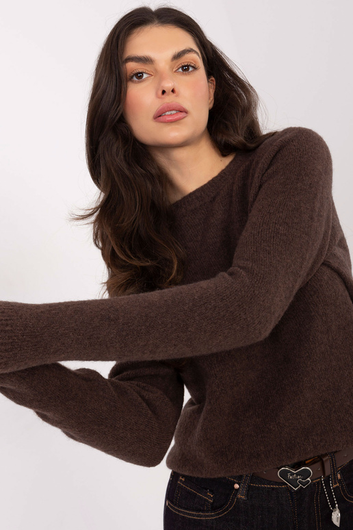 Svetr hnědý