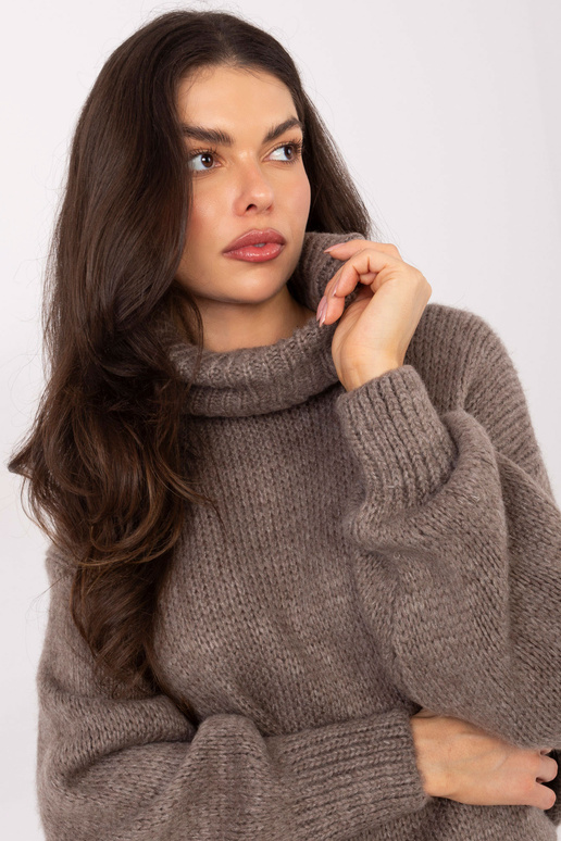 Svetr tmavě béžový