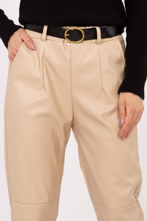 Kalhoty IT SP světle kamelové barvy