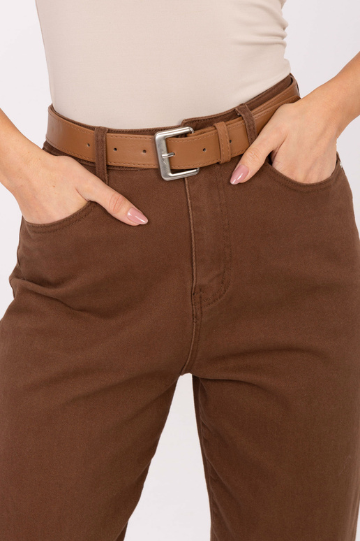 Džíny hnědé barvy