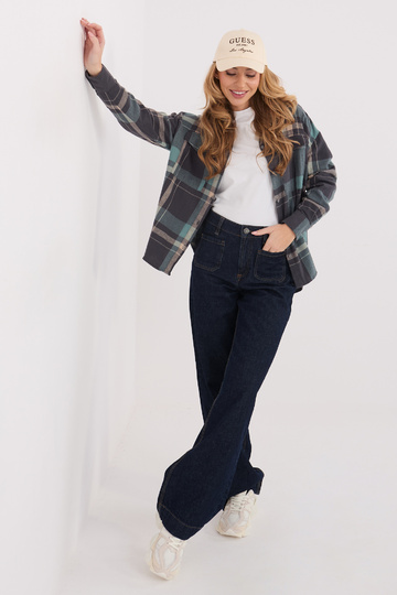 Košile šedomodrá 2