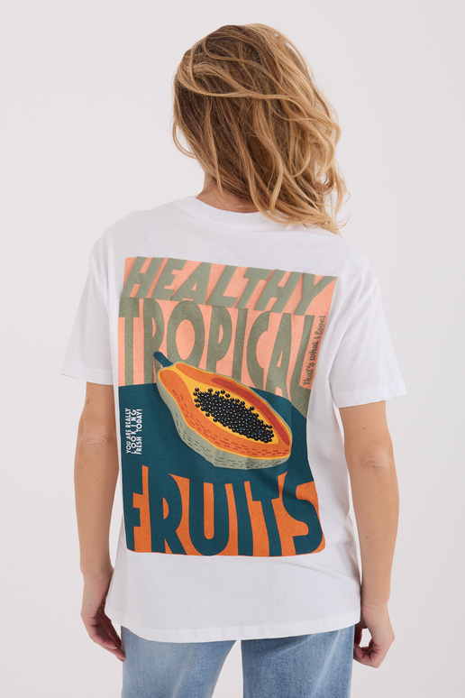 Tričko bílé barvy