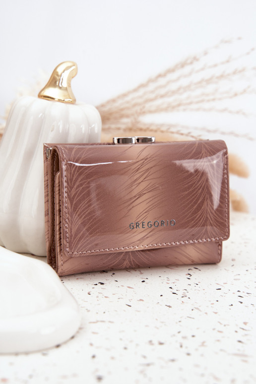 lakované Dámská kabelka Z Drobinkami slonová kost Cermina