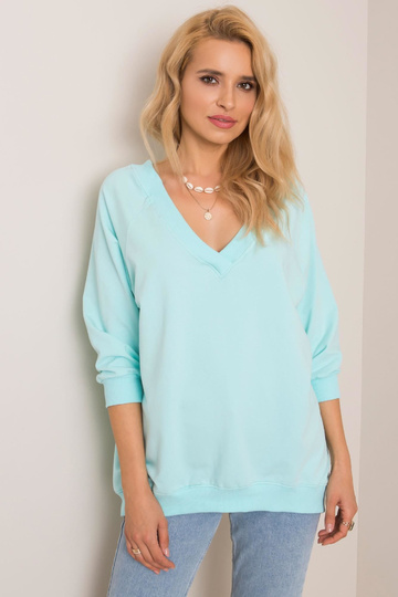 Mátová bluzonová halenka