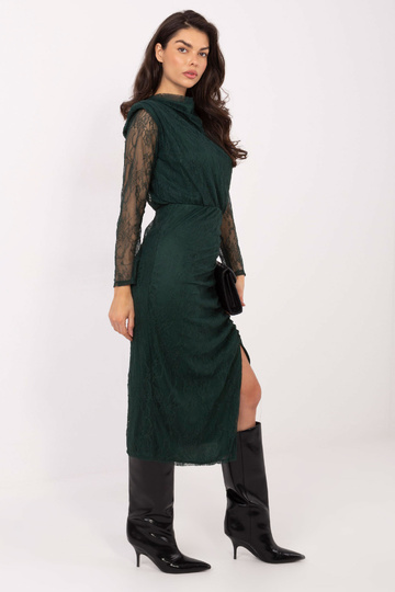 Šaty tmavě zelené