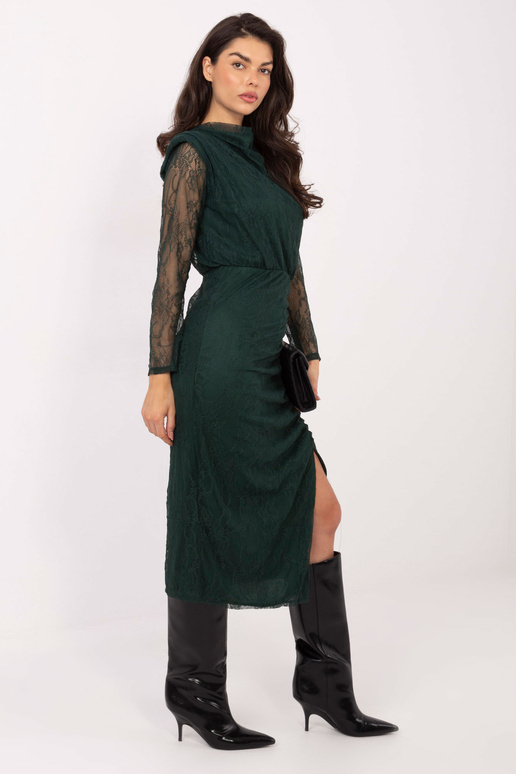 Šaty tmavě zelené