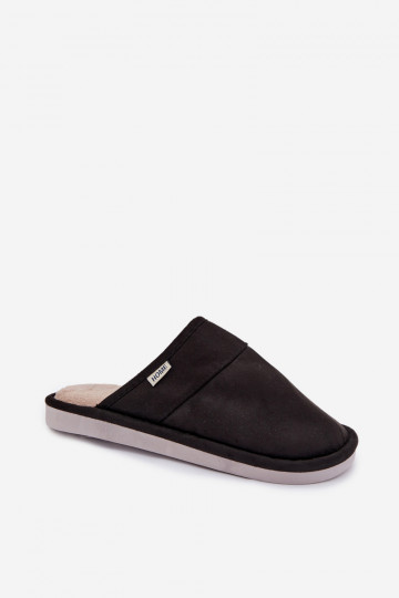 Pantofle  Černé Selomir