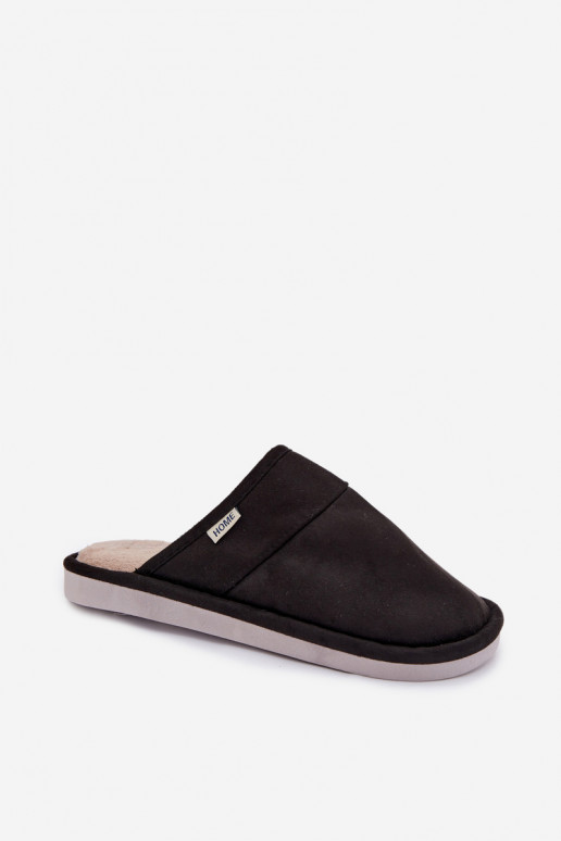 Pantofle  Černé Selomir