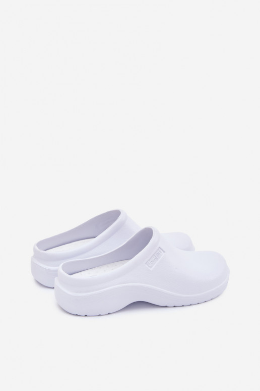  Pantofle   bílé Sorvian