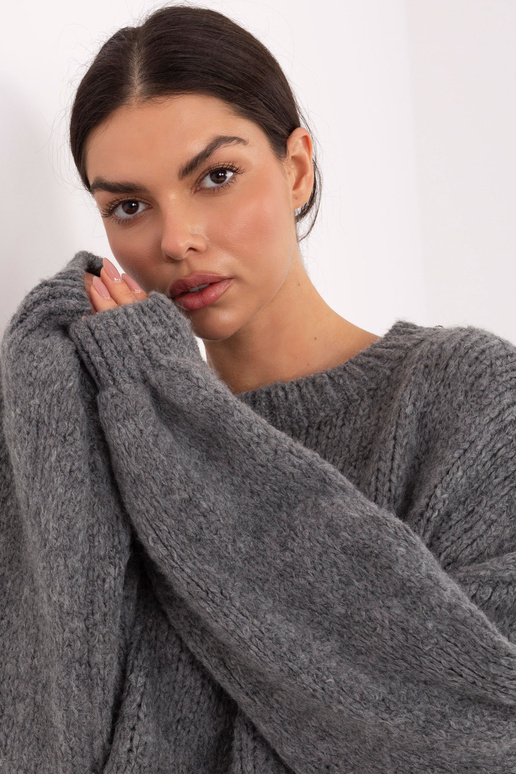 Svetr tmavě šedý