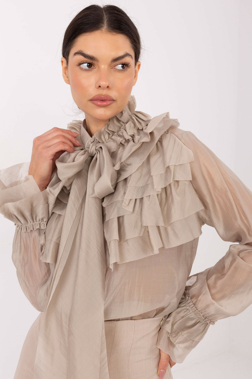 Košile IT světle hnědá