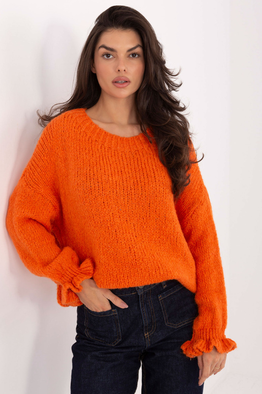 Svetr oranžový