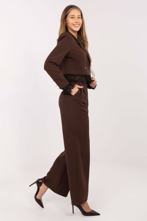 Kalhoty IT SP FL hnědé