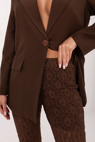 IT kalhoty SP hnědé 2