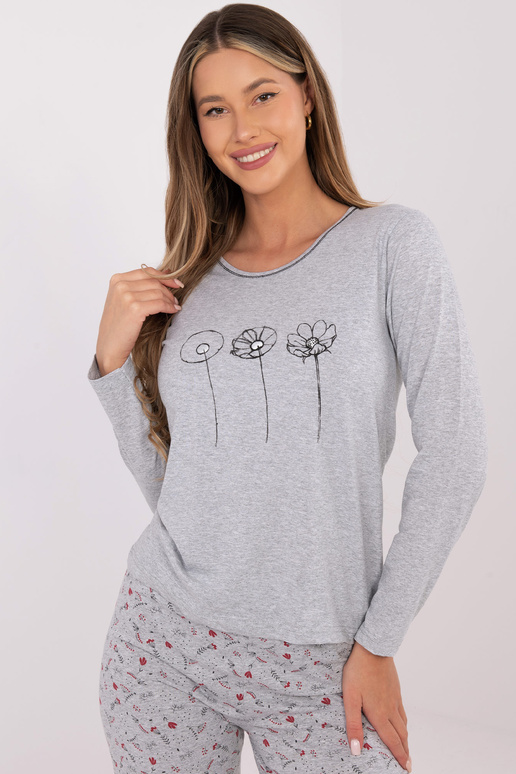 Piżama-DU-PI-FP-003.99P-szary