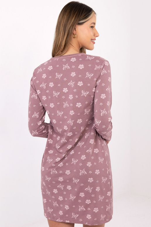 Koszula nocna-DU-KN-FP-101.19-ciemny...