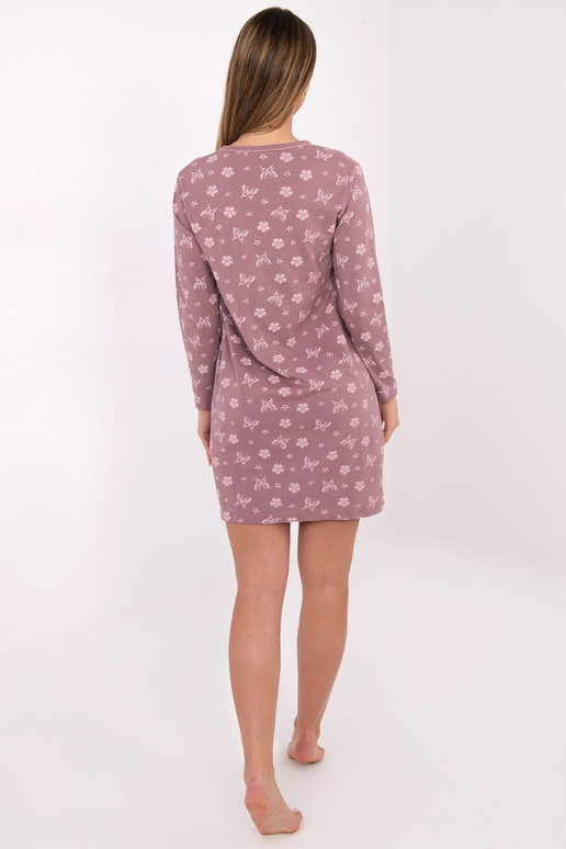 Koszula nocna-DU-KN-FP-101.19-ciemny...