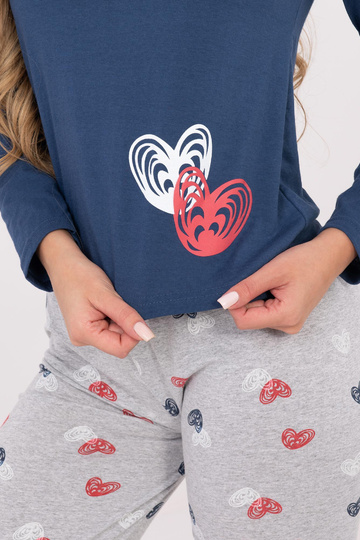 Piżama-DU-PI-FP-009.84-ciem... 2