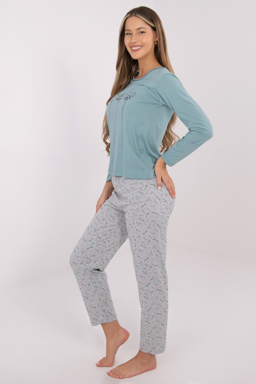 Piżama-DU-PI-FP-003.99P-mietowy