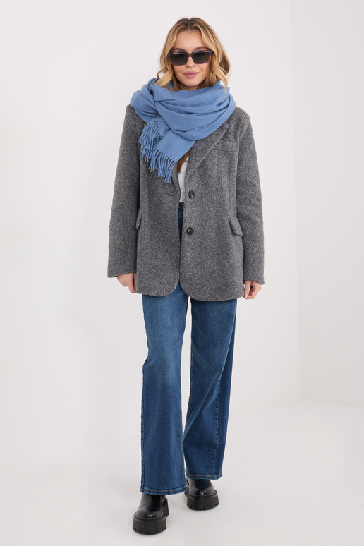 Szalik- AT-SZ-23185.73P-szaro-niebieski