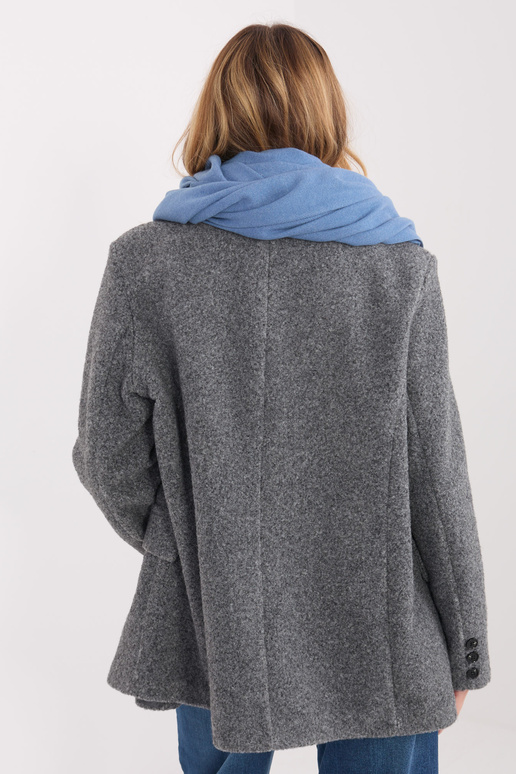 Szalik- AT-SZ-23185.73P-szaro-niebieski