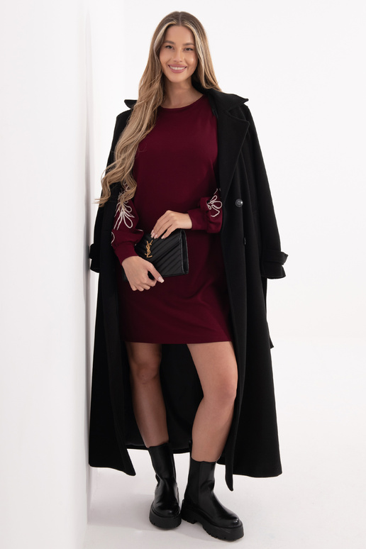 Sukienka-RV-SK-A1064.95-bordowy