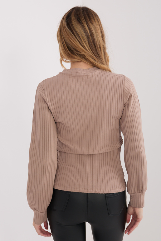 Bluzka-RV-BZ-A1051.96-ciemny bezowy