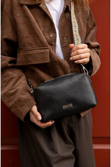 Malá kabelka se zdobenými podpatky Big Star OO574091 černá