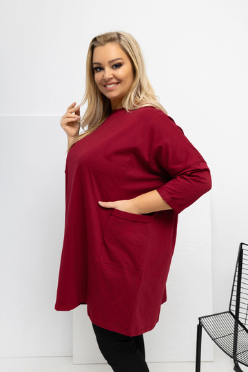 Bluzka-RV-BZ-A1076.00-bordowy 2