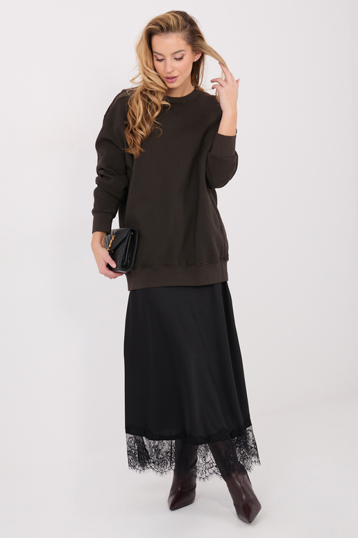 Bluza-WT-BL-A1047.69-ciemny brązowy