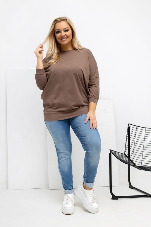 Bluzka-RV-BZ-A1075.96-ciemny bezowy