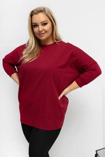 Bluzka-RV-BZ-A1075.96-bordowy 2