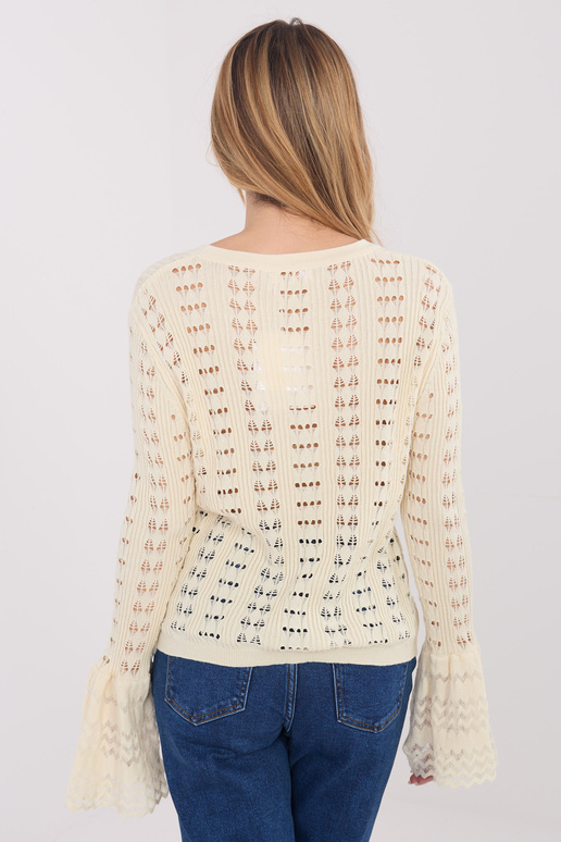 Sweter-PM-SW-SF118.86-jasny beżowy