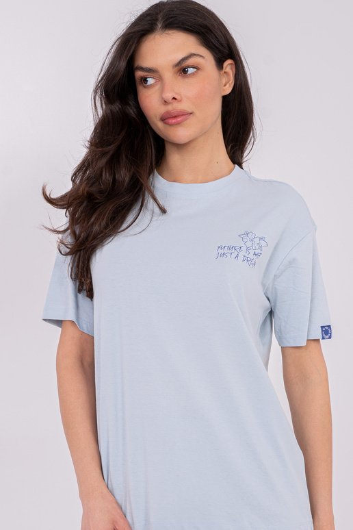 T-shirt-D12022M02842A-jasny niebieski