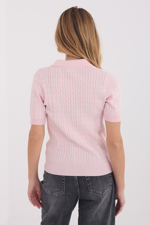 Sweter-PM-SW-CV6679.32-jasny różowy