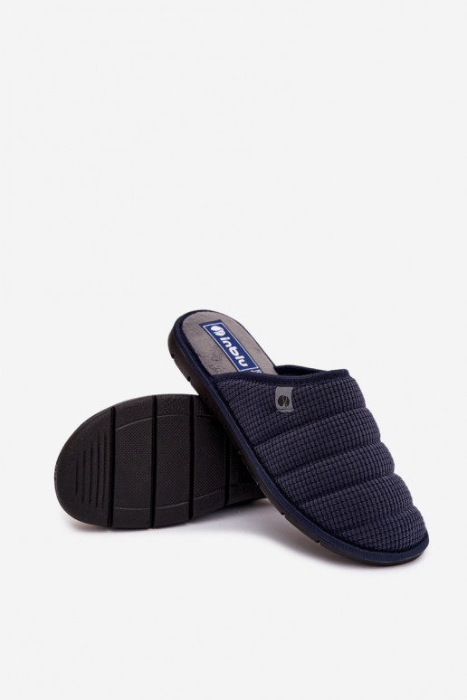 boty domácí Pantofle  Inblu 91000032 tmavě modrá