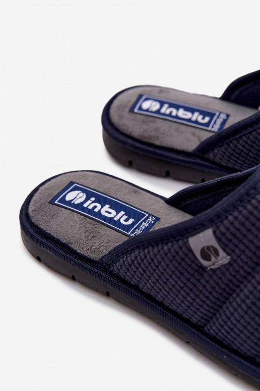 boty domácí Pantofle  Inblu 91000032 tmavě modrá