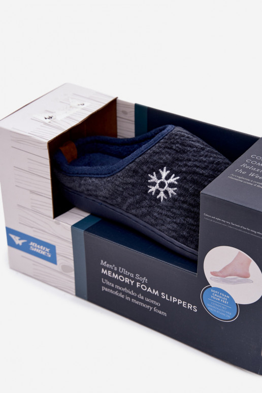 Pantofle  tmavě modrá Darline