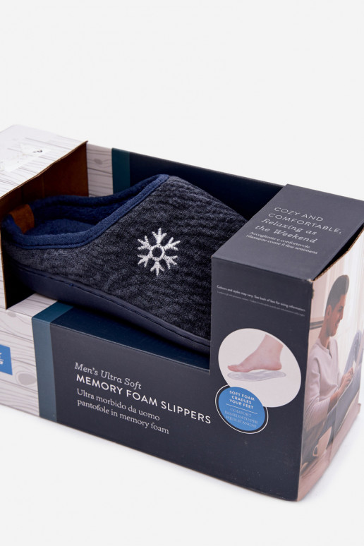 Pantofle  tmavě modrá Darline