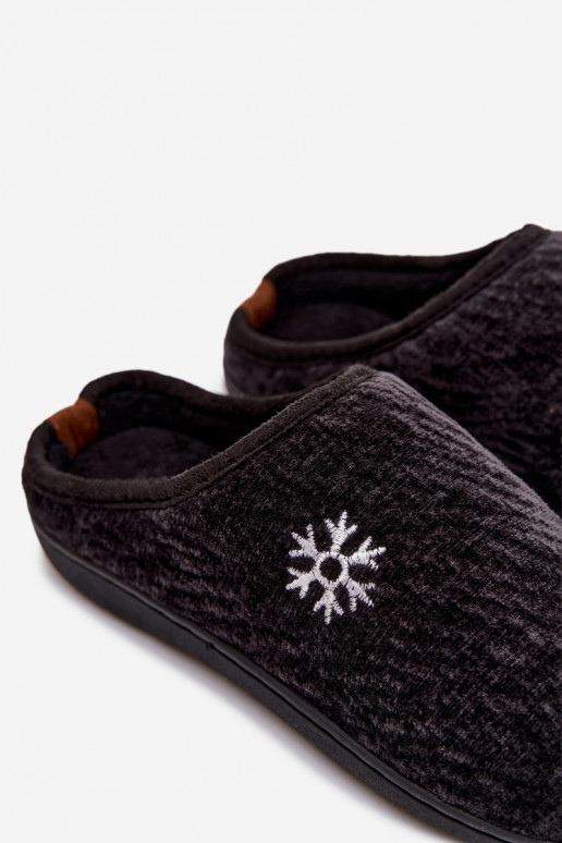 Pantofle  Černé Darline