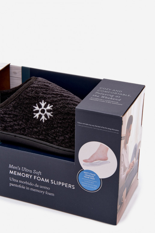 Pantofle  Černé Darline