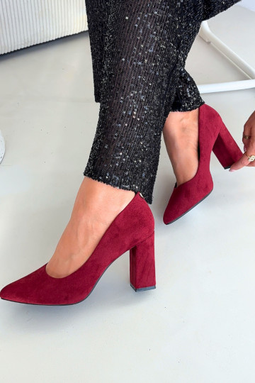 Semišové boty s podpatky Sergio Leone PB216 Brodowe