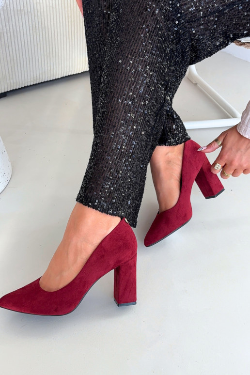 Semišové boty s podpatky Sergio Leone PB216 Brodowe