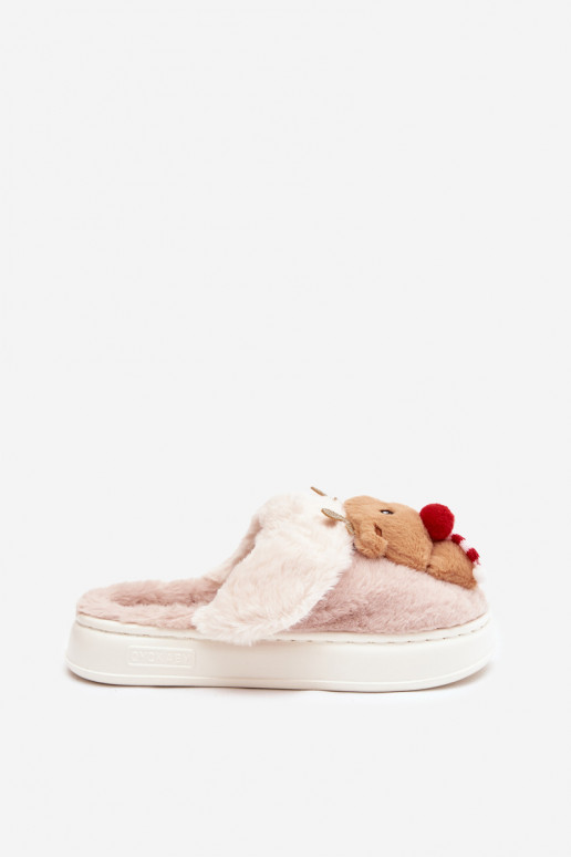 Vánoce  Pantofle  y béžové Ilianne