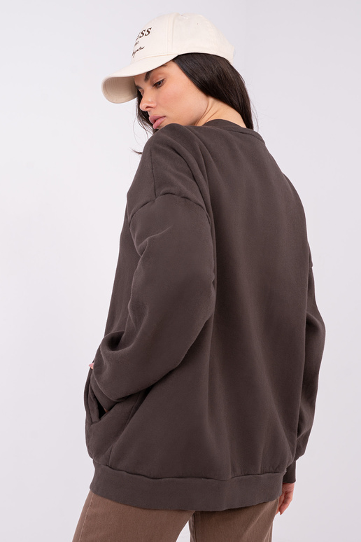 Bluza-WT-BL-A1454.84-ciemny brązowy