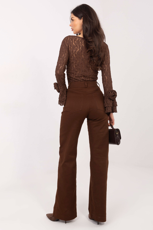 Spodnie-LK-SP-510106.14P-brązowy