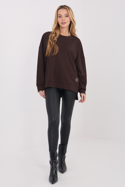 Bluza-RV-BL-A1063.96-ciemny brązowy