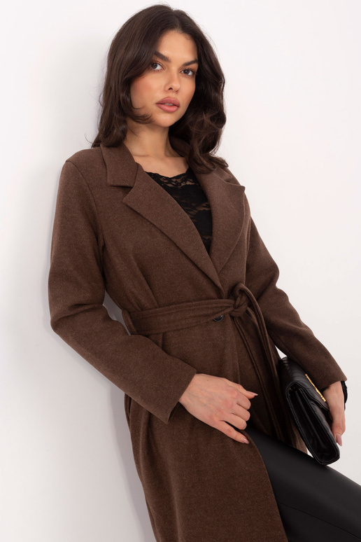 Płaszcz-TW-PL-BI-5312A.85-brązowy