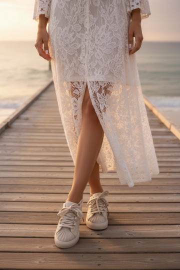 Zdobené Tenisky  béžové Calissea